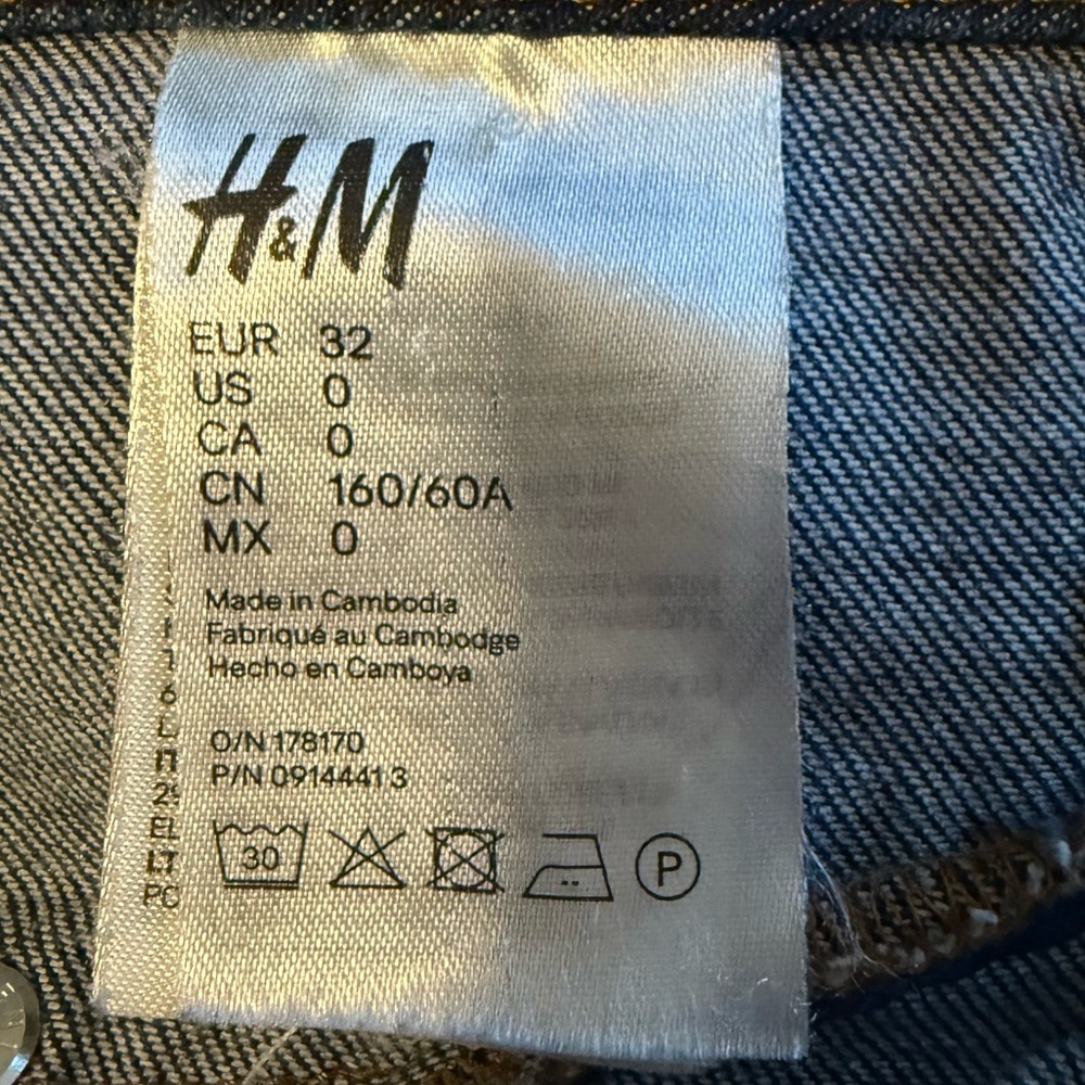 H&M Women’s High Rise Curvy Jeggings Size 0 - Picture 7 of 7